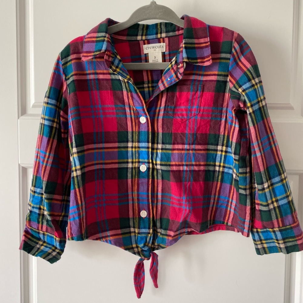 Crewcuts plaid flannel
